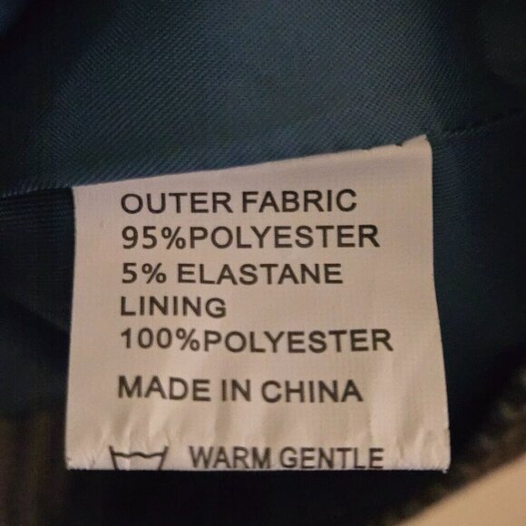 TRNY Oversized Relaxed Fit Mini Multi Colored Houndstooth Blazer Size M - Picture 11 of 13